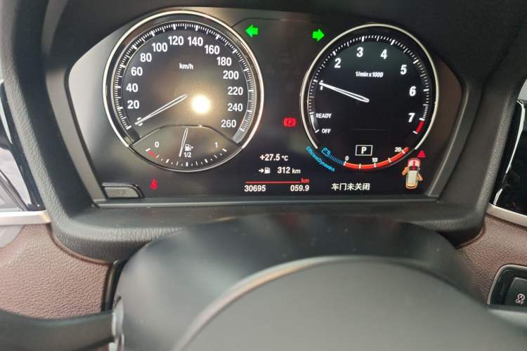 Used BMW X1 2021 Restyled sDrive25Li Leading Edition Odometer Close Up