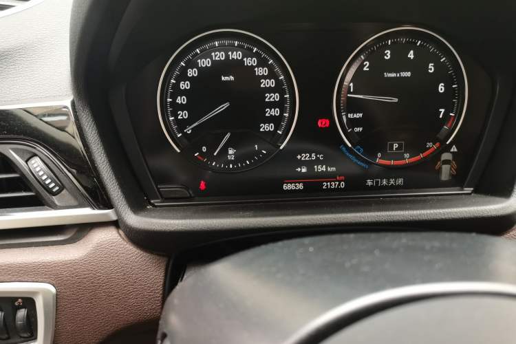 Used BMW X1 2021 Restyled sDrive25Li Leading Edition Odometer Close Up