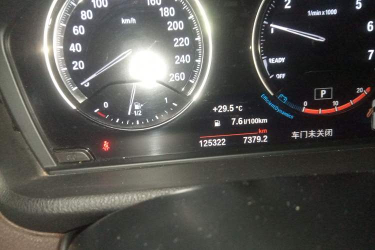 Used BMW X1 2021 sDrive20Li Premium Edition Odometer Close Up