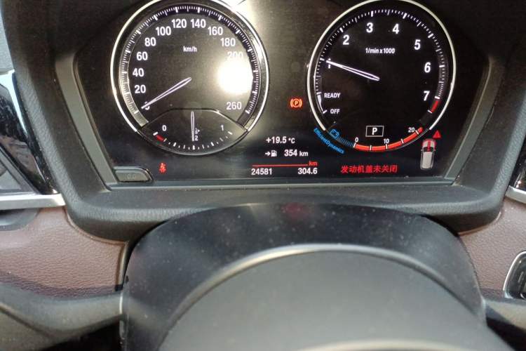 Used BMW X1 2021 Restyled sDrive25Li Leading Edition Odometer Close Up