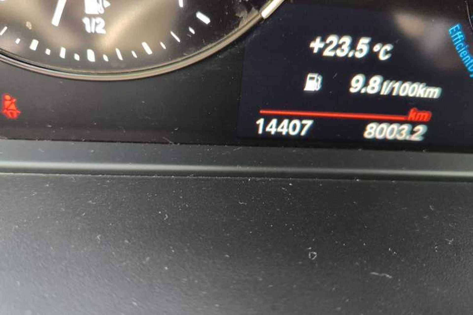 Used BMW X1 2021 xDrive25Li Luxury Model Odometer Close Up