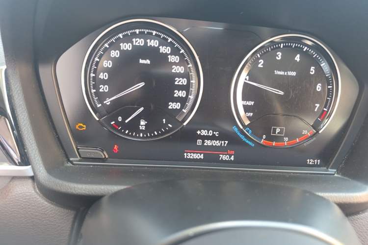Used BMW X1 2021 Restyled sDrive20Li Premium Edition Odometer Close Up