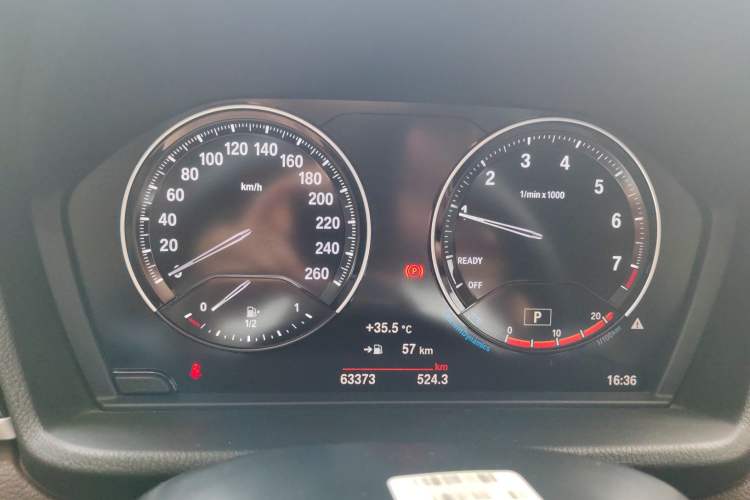 Used BMW X1 2021 Restyled sDrive20Li Premium Edition Odometer Close Up