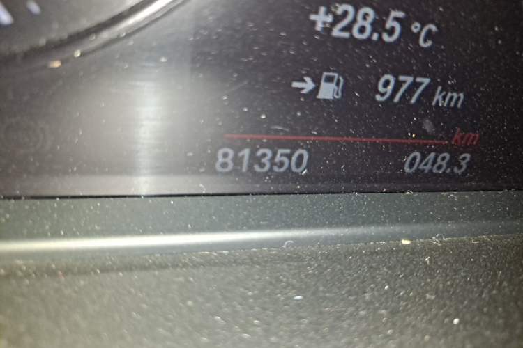 Used BMW X1 2021 Restyled sDrive20Li Fashion Version Odometer Close Up