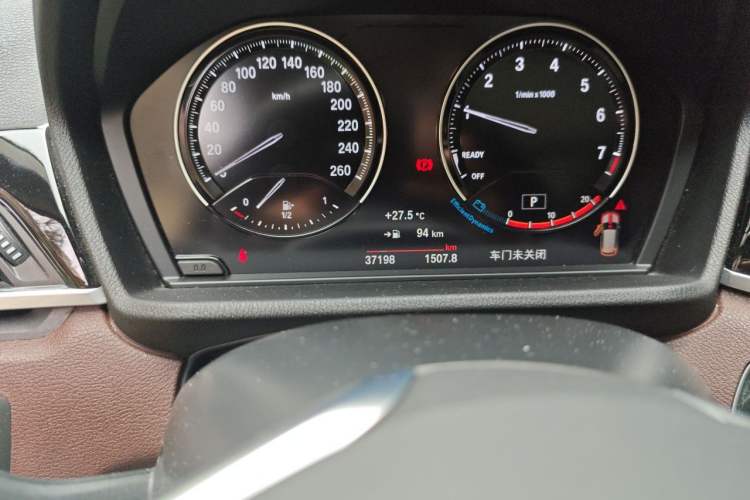 Used BMW X1 2021 Restyled sDrive20Li Fashion Version Odometer Close Up