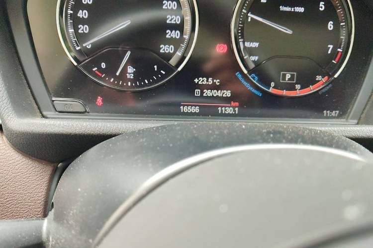 Used BMW X1 2021 sDrive20Li Premium Edition Odometer Close Up