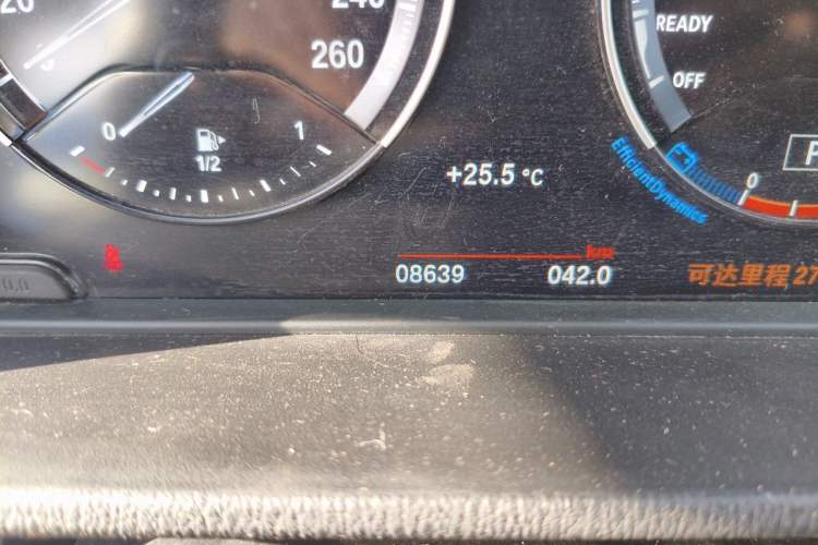 Used BMW X1 2021 sDrive20Li Premium Edition Odometer Close Up