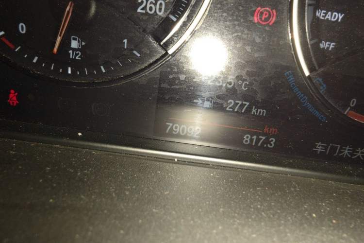 Used BMW X1 2021 sDrive20Li Premium Edition Odometer Close Up