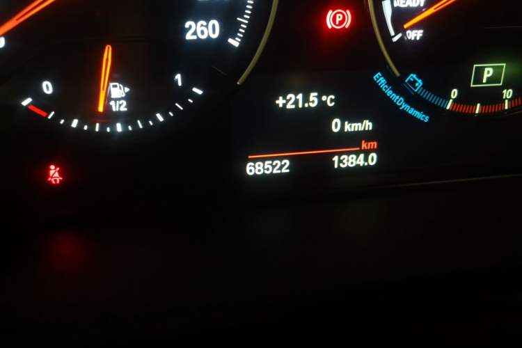 Used BMW X1 2021 Restyled sDrive20Li Premium Edition Odometer Close Up
