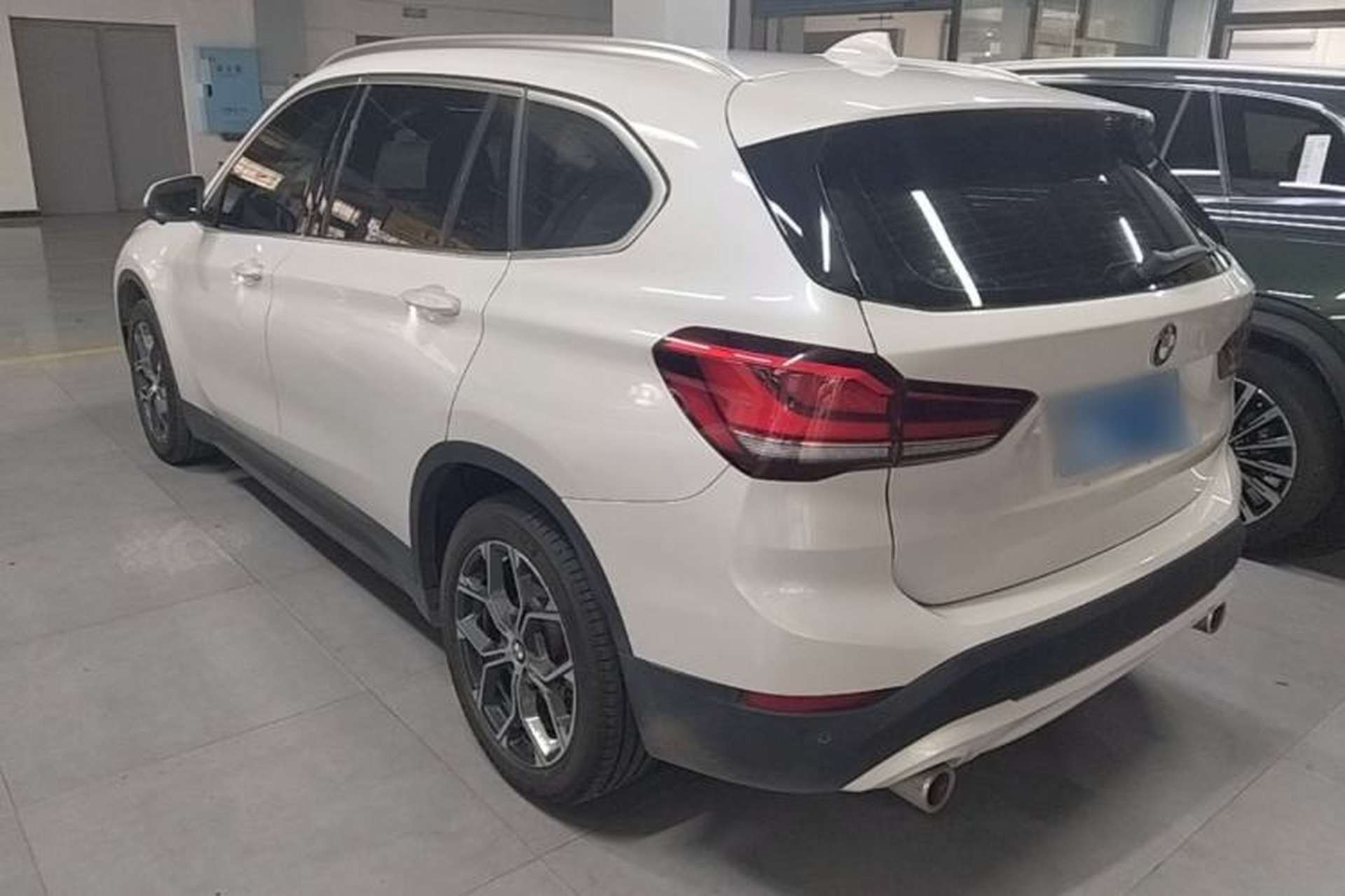 Used BMW X1 2021 Restyled sDrive25Li Leading Edition Rear Left 45 Deg