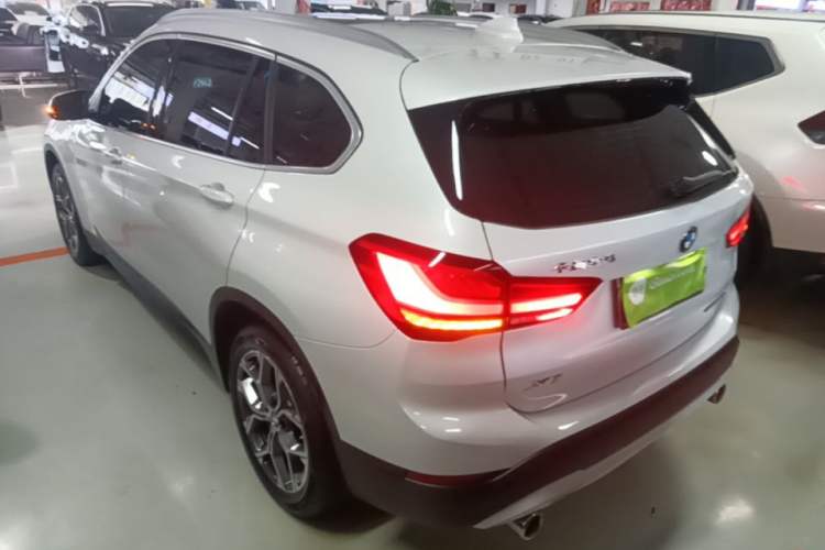 Used BMW X1 2021 Restyled sDrive25Li Leading Edition Rear Left 45 Deg