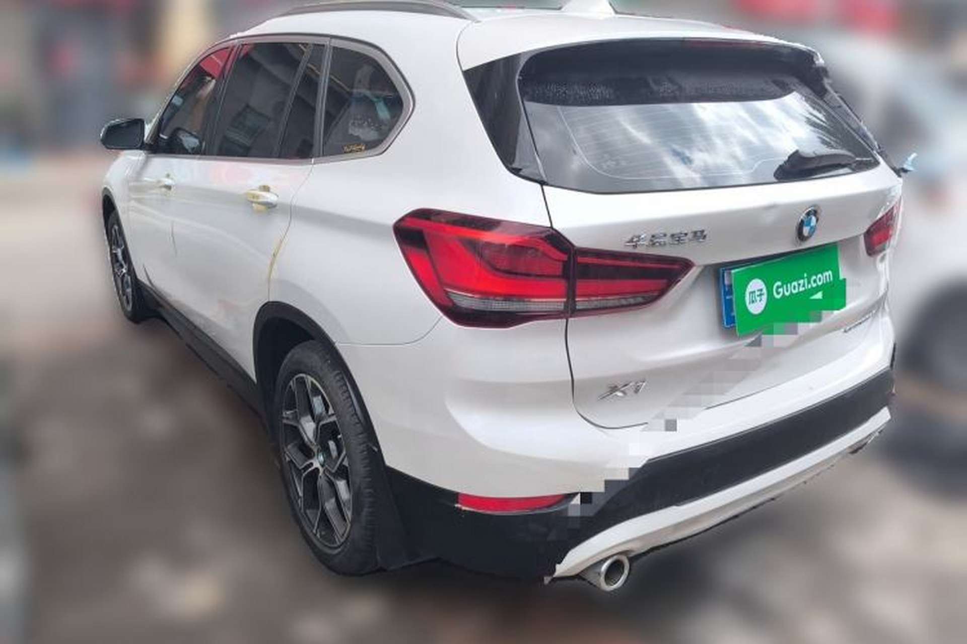 Used BMW X1 2021 Restyled sDrive25Li Leading Edition Rear Left 45 Deg