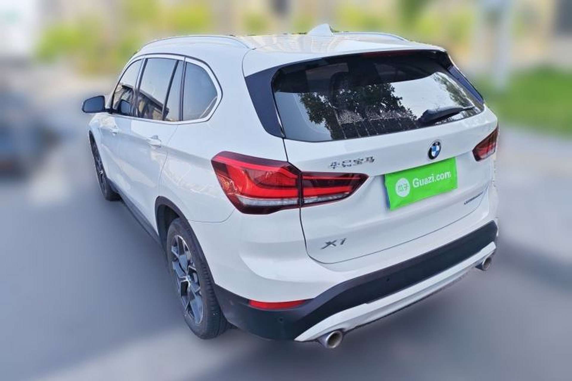 Used BMW X1 2021 Restyled sDrive25Li Leading Edition Rear Left 45 Deg