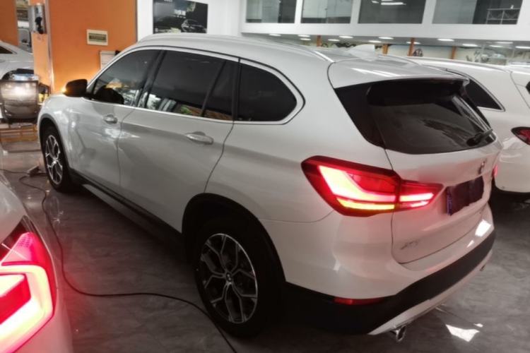 Used BMW X1 2021 Restyled sDrive25Li Leading Edition Rear Left 45 Deg
