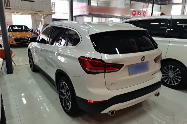 Used BMW X1 2021 Restyled sDrive25Li Leading Edition Rear Left 45 Deg