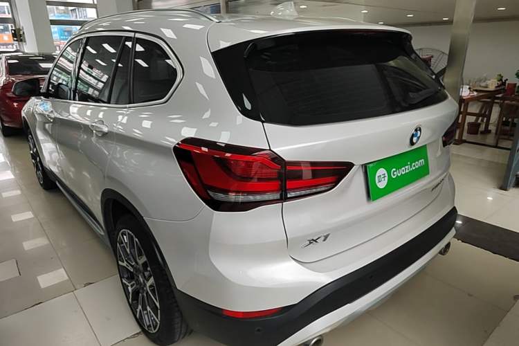 Used BMW X1 2021 xDrive25Li Luxury Model Rear Left 45 Deg
