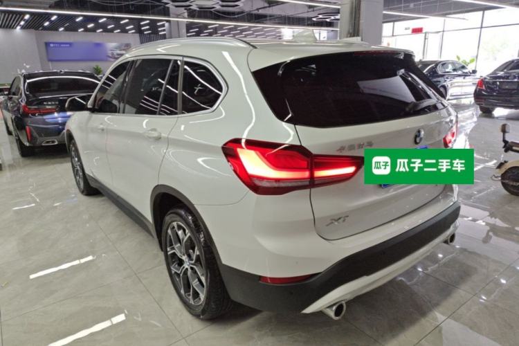 Used BMW X1 2021 Restyled sDrive25Li Leading Edition Rear Left 45 Deg