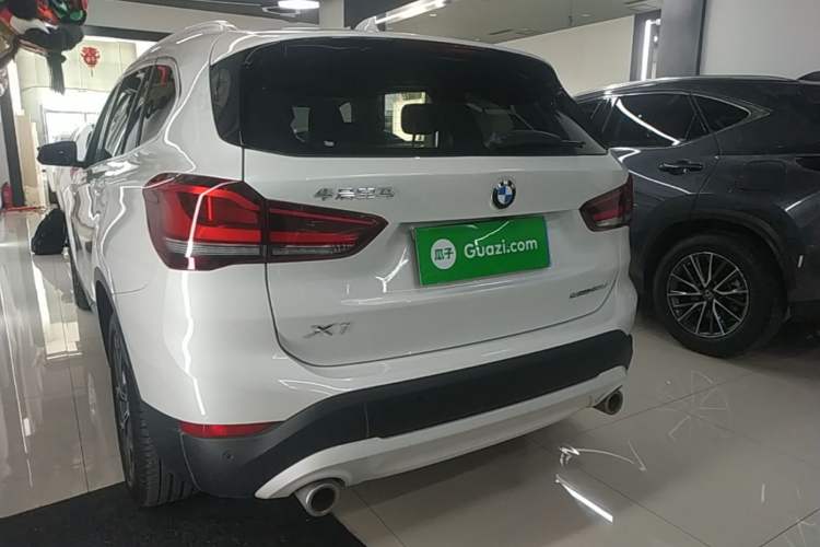 Used BMW X1 2021 Restyled sDrive25Li Leading Edition Rear Left 45 Deg