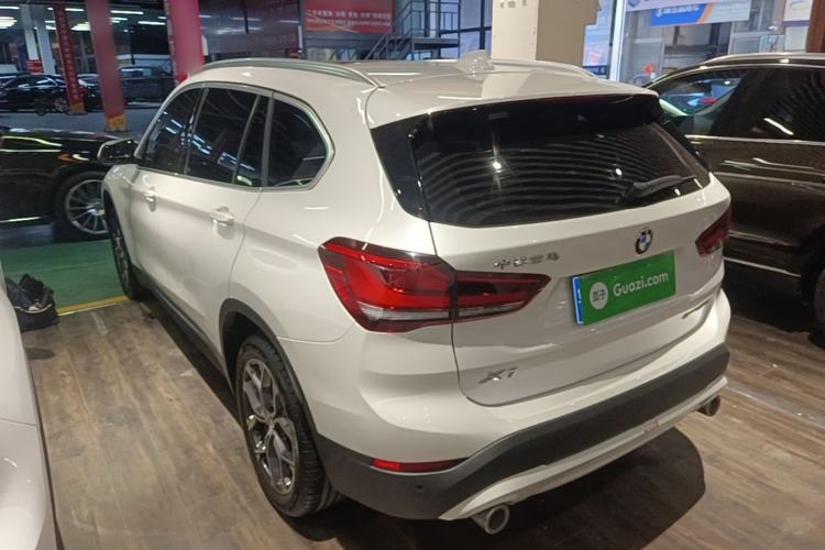 Used BMW X1 2021 Restyled sDrive25Li Leading Edition Rear Left 45 Deg