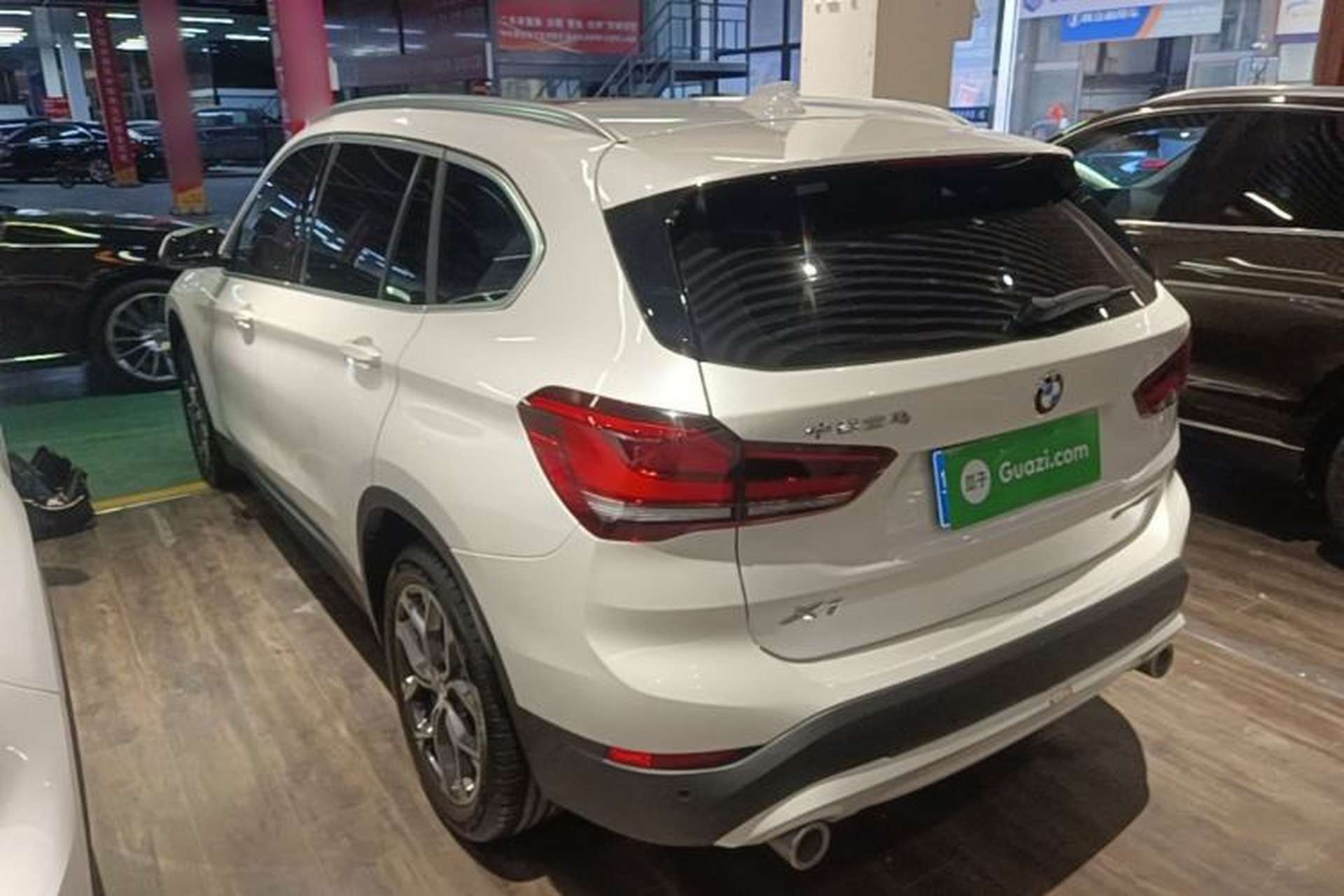 Used BMW X1 2021 Restyled sDrive25Li Leading Edition Rear Left 45 Deg