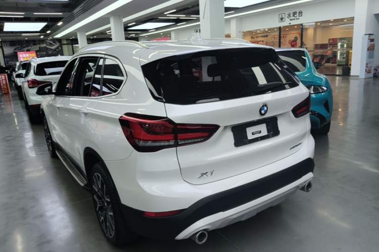Used BMW X1 2021 xDrive25Li Luxury Model Rear Left 45 Deg