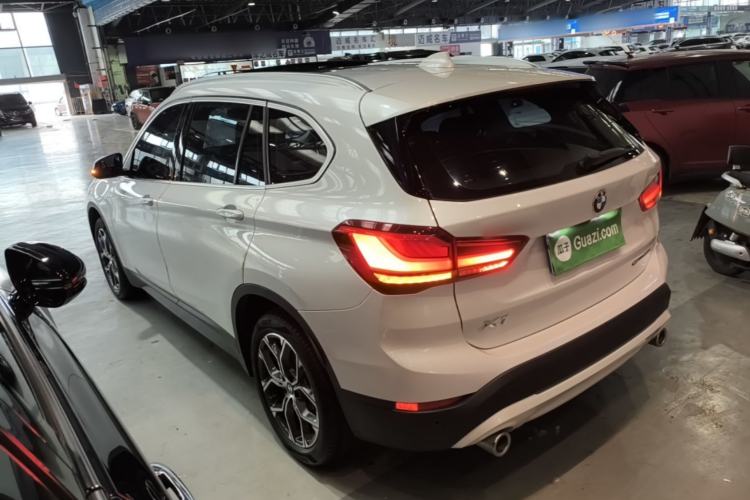 Used BMW X1 2021 Restyled sDrive25Li Leading Edition Rear Left 45 Deg