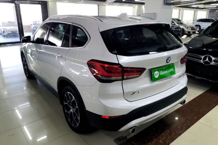 Used BMW X1 2021 Restyled sDrive25Li Leading Edition Rear Left 45 Deg