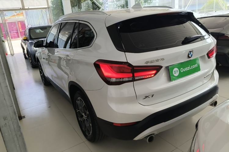 Used BMW X1 2021 Restyled sDrive25Li Leading Edition Rear Left 45 Deg
