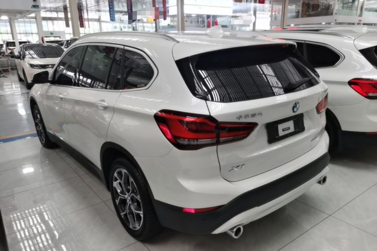 Used BMW X1 2021 Restyled sDrive25Li Leading Edition Rear Left 45 Deg