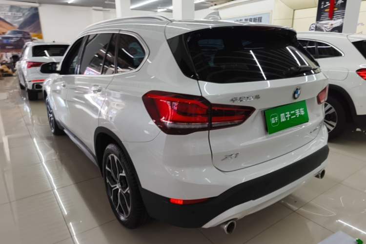 Used BMW X1 2021 Restyled sDrive25Li Leading Edition Rear Left 45 Deg