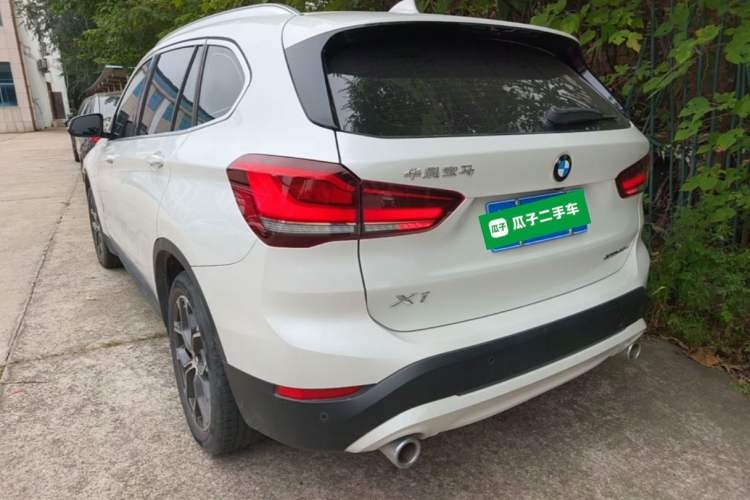 Used BMW X1 2021 Restyled sDrive25Li Leading Edition Rear Left 45 Deg