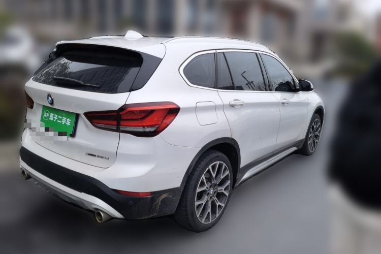 Used BMW X1 2021 xDrive25Li Luxury Model Rear Right 45 Deg