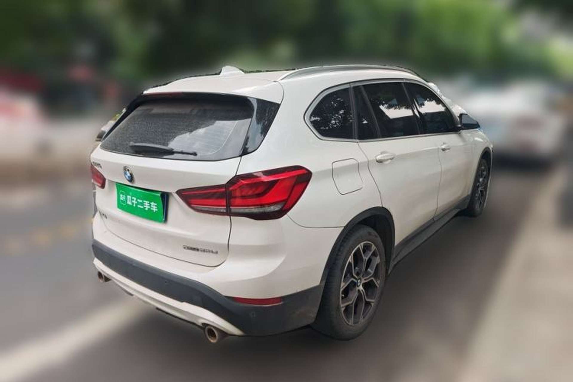 Used BMW X1 2021 sDrive25Li Leading Model Rear Right 45 Deg