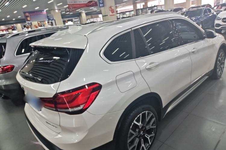 Used BMW X1 2021 xDrive25Li Luxury Model Rear Right 45 Deg