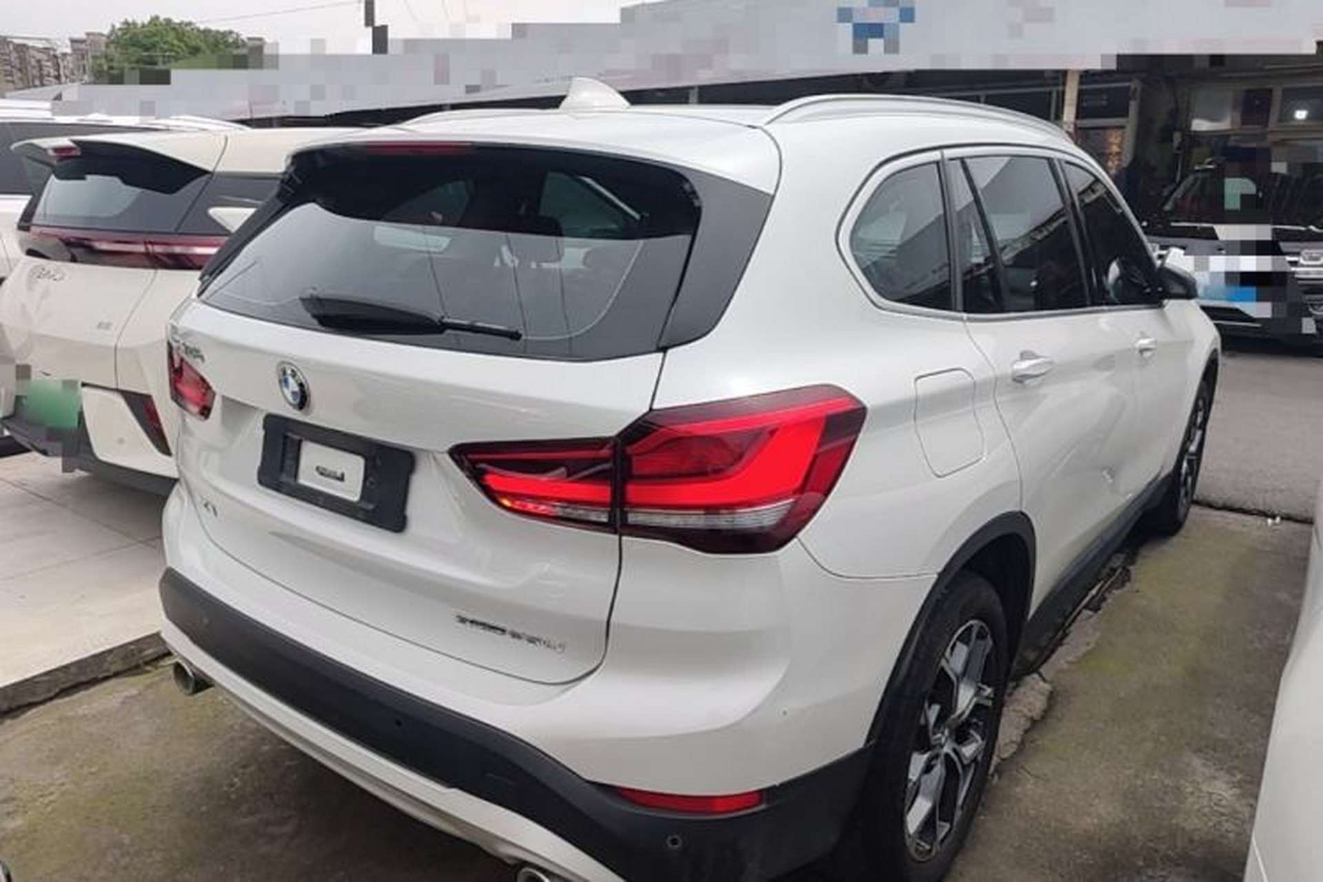 Used BMW X1 2021 sDrive25Li Leading Model Rear Right 45 Deg