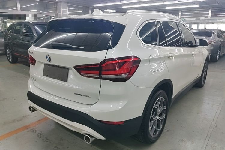 Used BMW X1 2021 Restyled sDrive25Li Leading Edition Rear Right 45 Deg