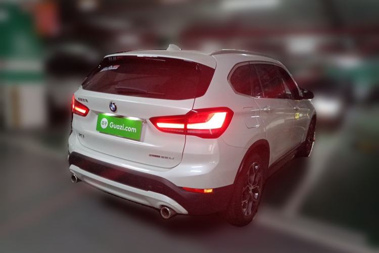 Used BMW X1 2021 Restyled sDrive25Li Leading Edition Rear Right 45 Deg