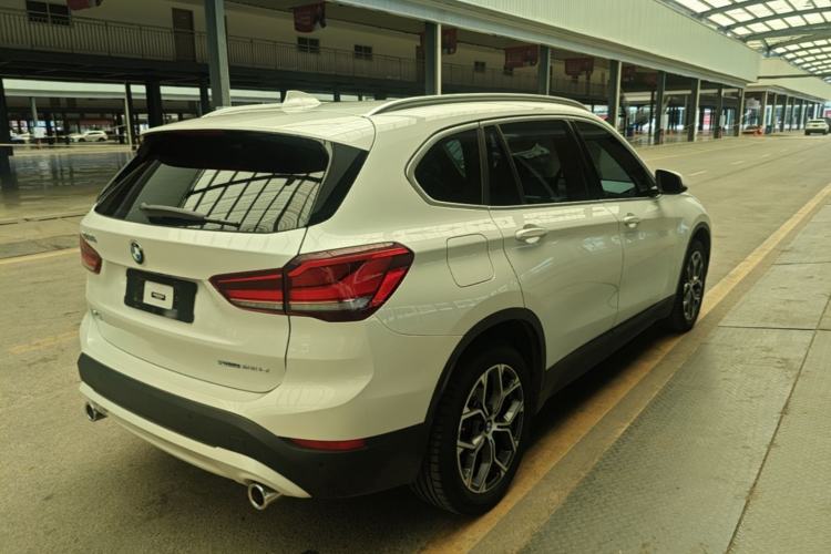 Used BMW X1 2021 Restyled sDrive25Li Leading Edition Rear Right 45 Deg