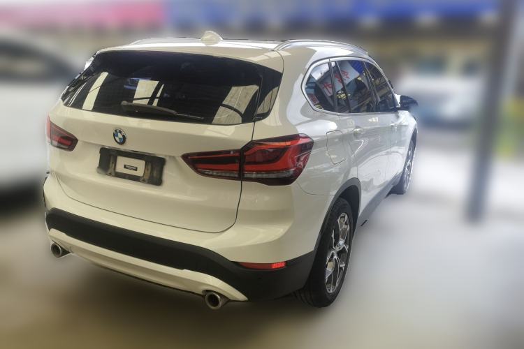 Used BMW X1 2021 Restyled sDrive25Li Leading Edition Rear Right 45 Deg