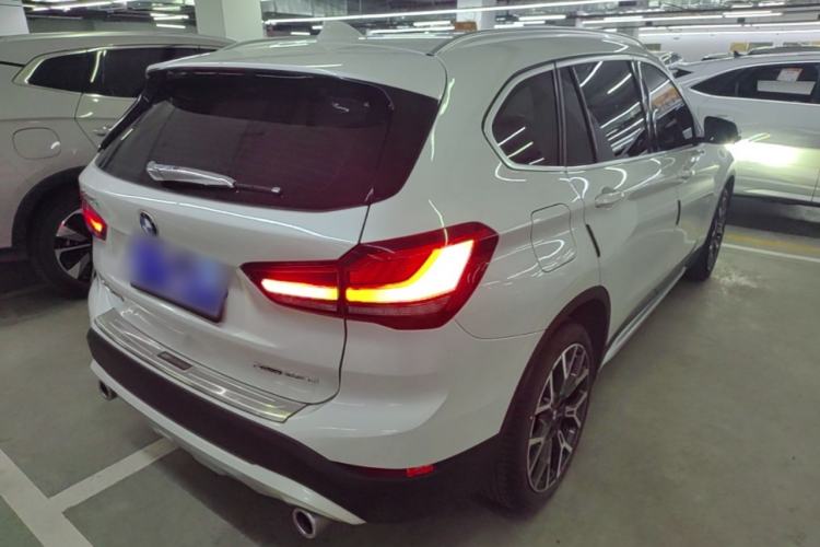 Used BMW X1 2021 xDrive25Li Luxury Model Rear Right 45 Deg