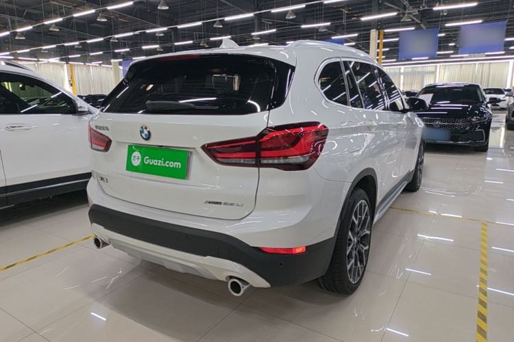 Used BMW X1 2021 xDrive25Li Luxury Model Rear Right 45 Deg