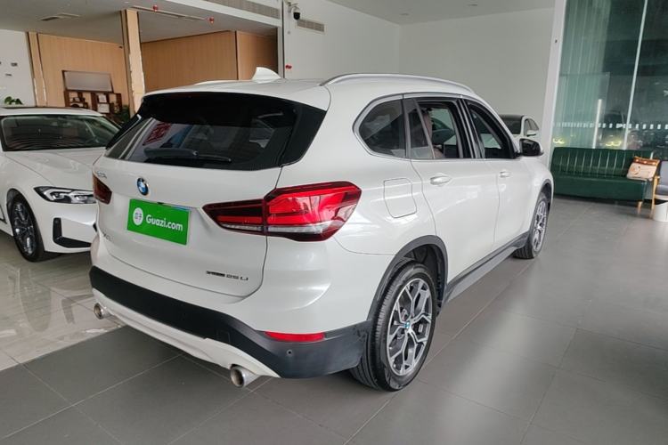 Used BMW X1 2021 sDrive25Li Leading Model Rear Right 45 Deg