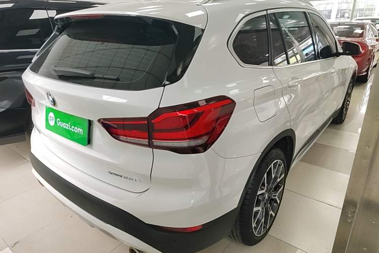 Used BMW X1 2021 xDrive25Li Luxury Model Rear Right 45 Deg