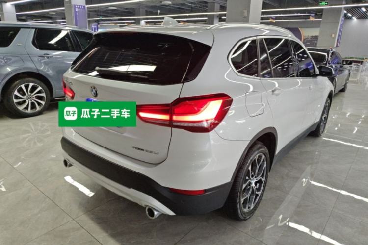 Used BMW X1 2021 Restyled sDrive25Li Leading Edition Rear Right 45 Deg