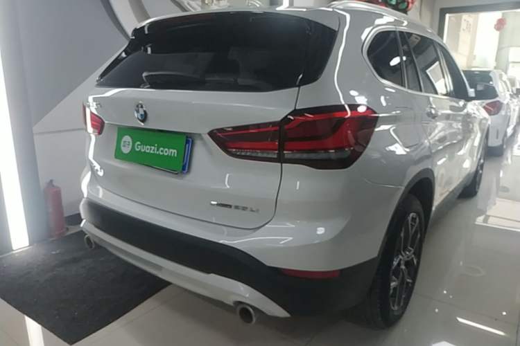 Used BMW X1 2021 Restyled sDrive25Li Leading Edition Rear Right 45 Deg