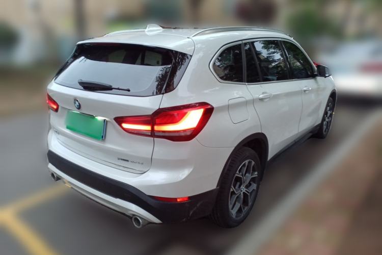 Used BMW X1 2021 Restyled sDrive25Li Leading Edition Rear Right 45 Deg