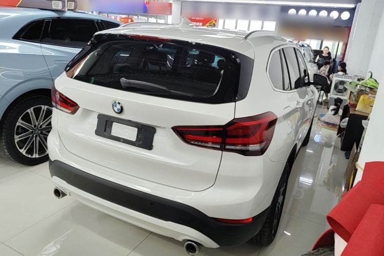 Used BMW X1 2021 Restyled sDrive25Li Leading Edition Rear Right 45 Deg