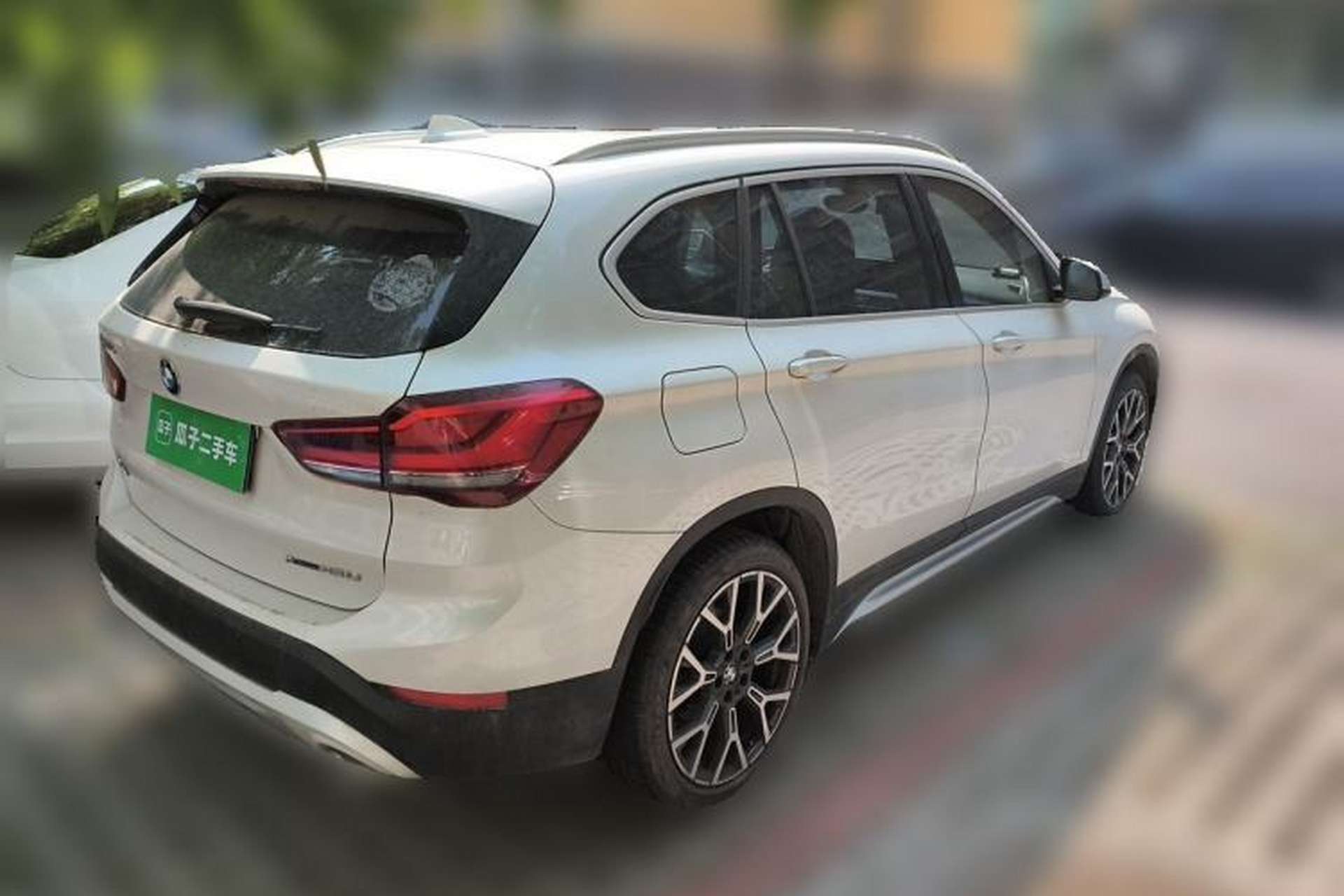Used BMW X1 2021 xDrive25Li Luxury Model Rear Right 45 Deg