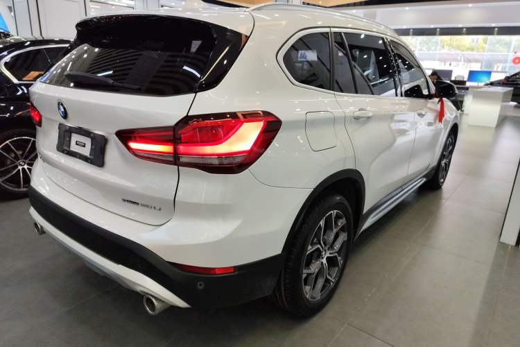 Used BMW X1 2021 sDrive20Li Premium Edition Rear Right 45 Deg