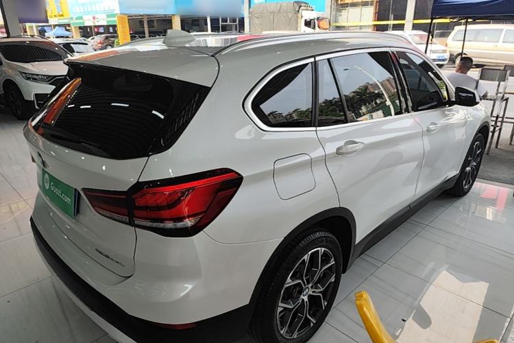 Used BMW X1 2021 Restyled sDrive25Li Leading Edition Rear Right 45 Deg
